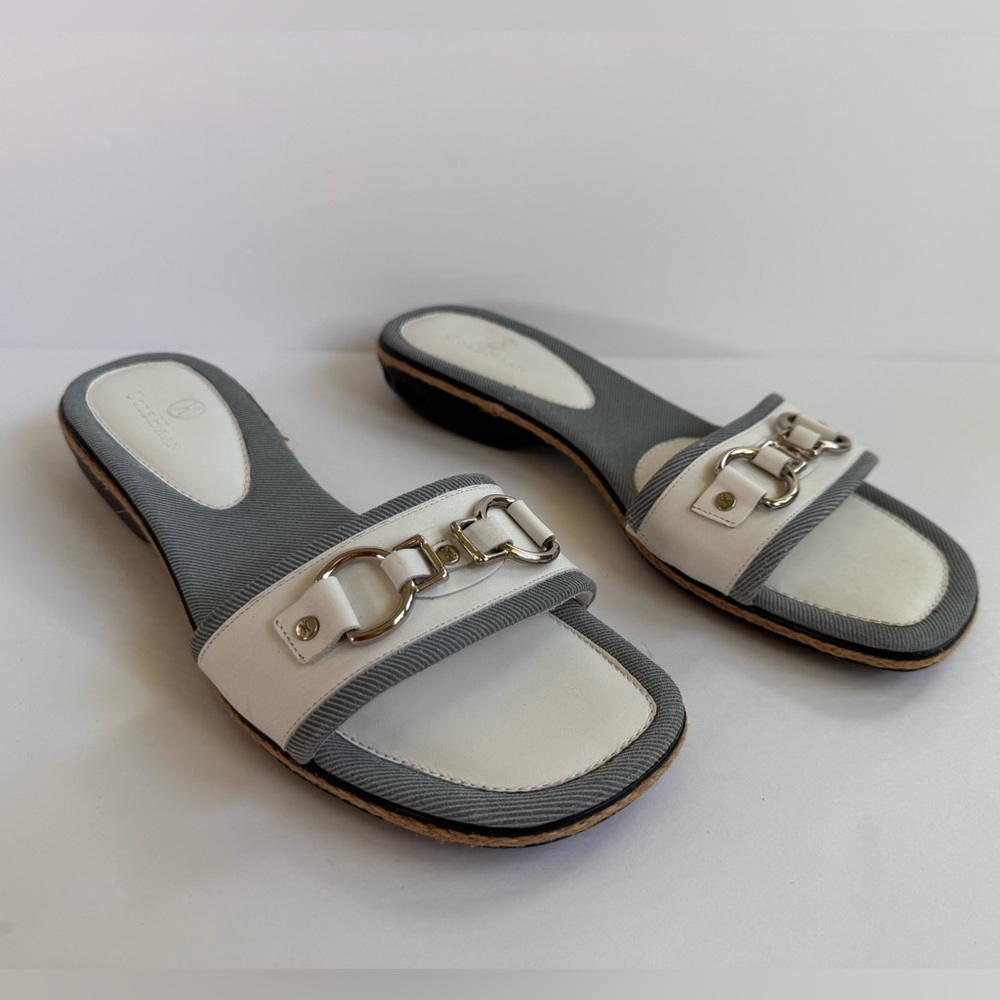 Cole Haan Slides Blue White Shoes with Nike Air